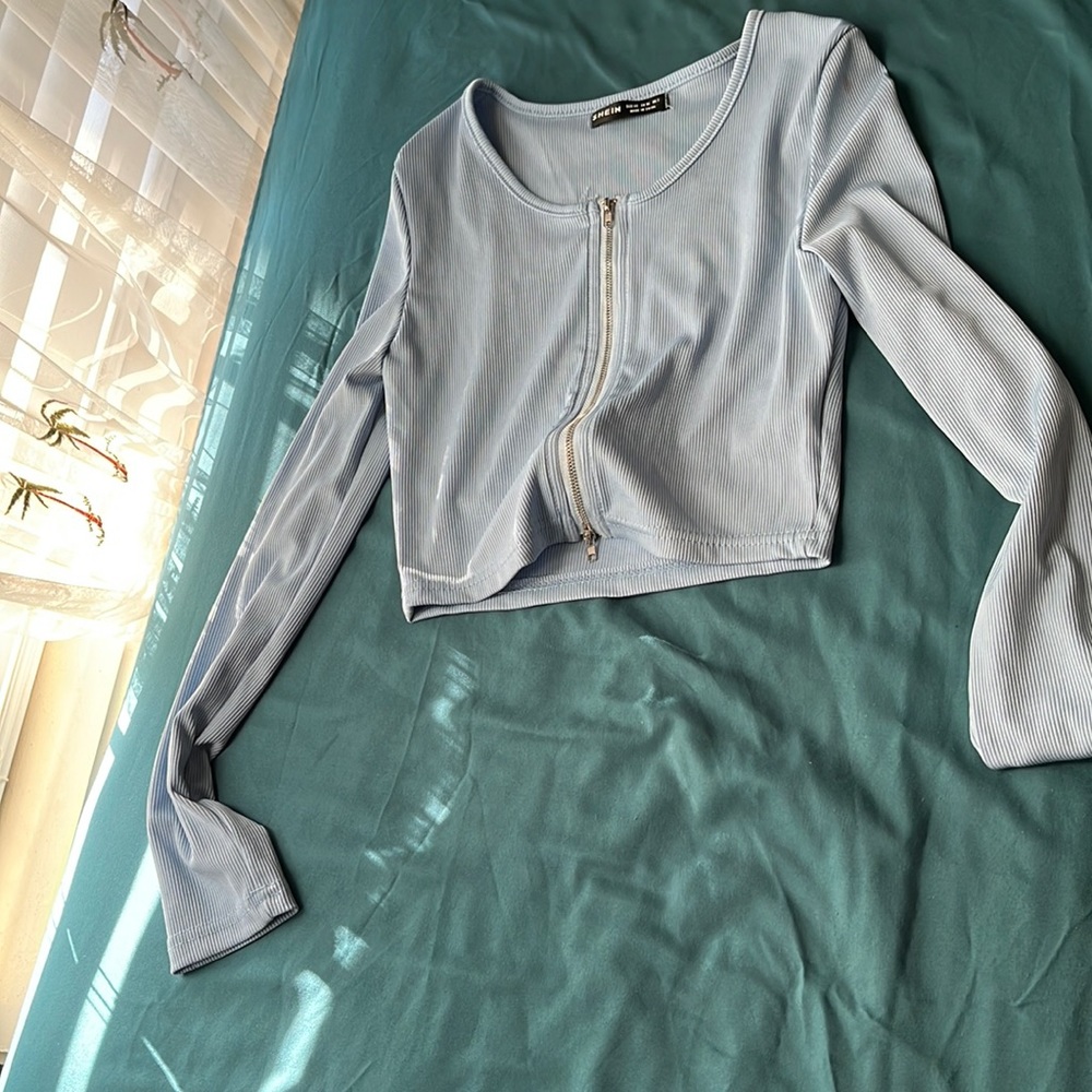 Light blue shirt